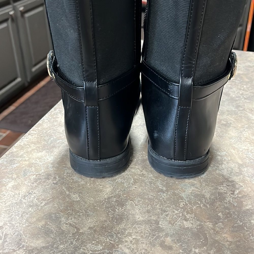 Tommy Hilfiger black boots  - Picture 7 of 8